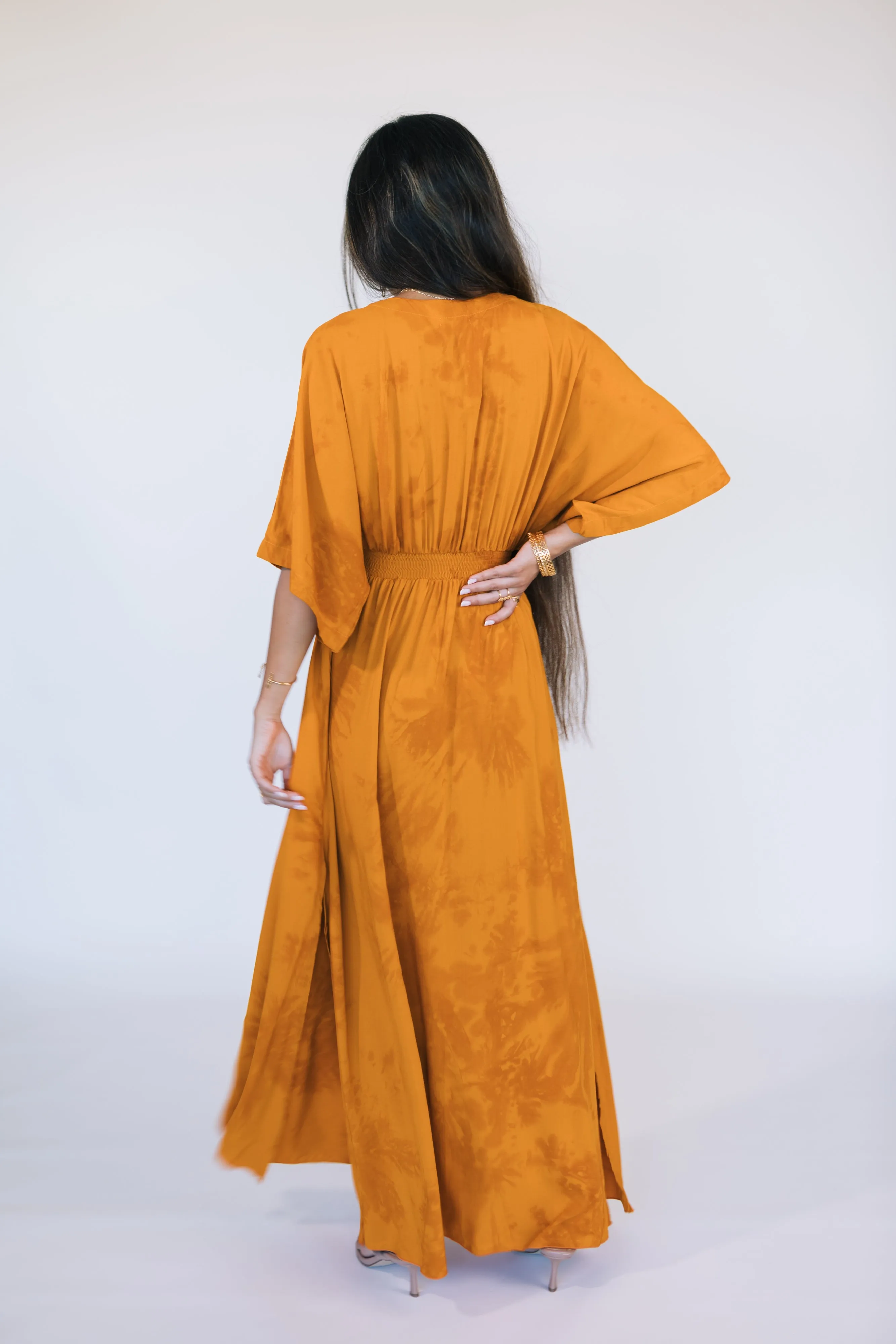 Poppy Dress / Tangerine Sunset
