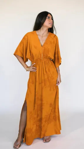 Poppy Dress / Tangerine Sunset