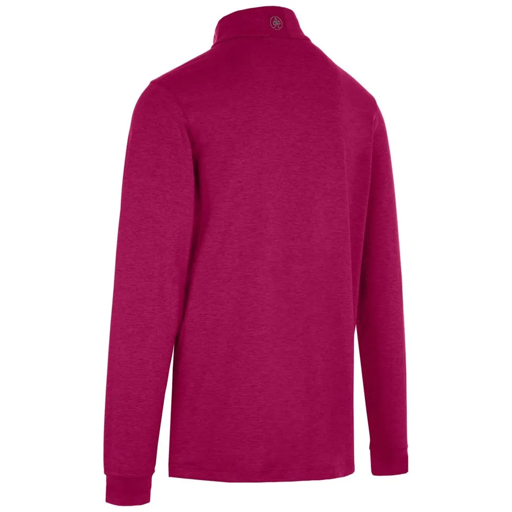ProQuip Pro Tech Melange 1/2 Zip Pullover - Festival Fuchsia