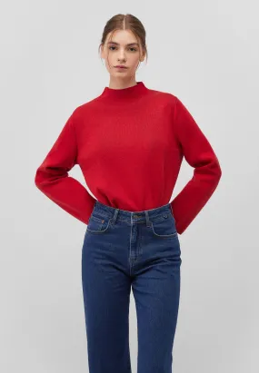 PULLOVER | Pullover mit Stehkragen