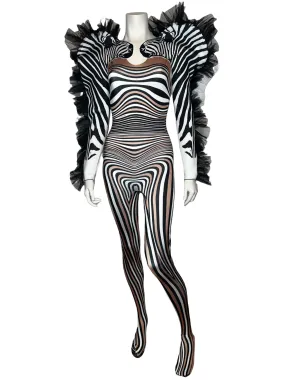 "Zebra in the Safari Custom"