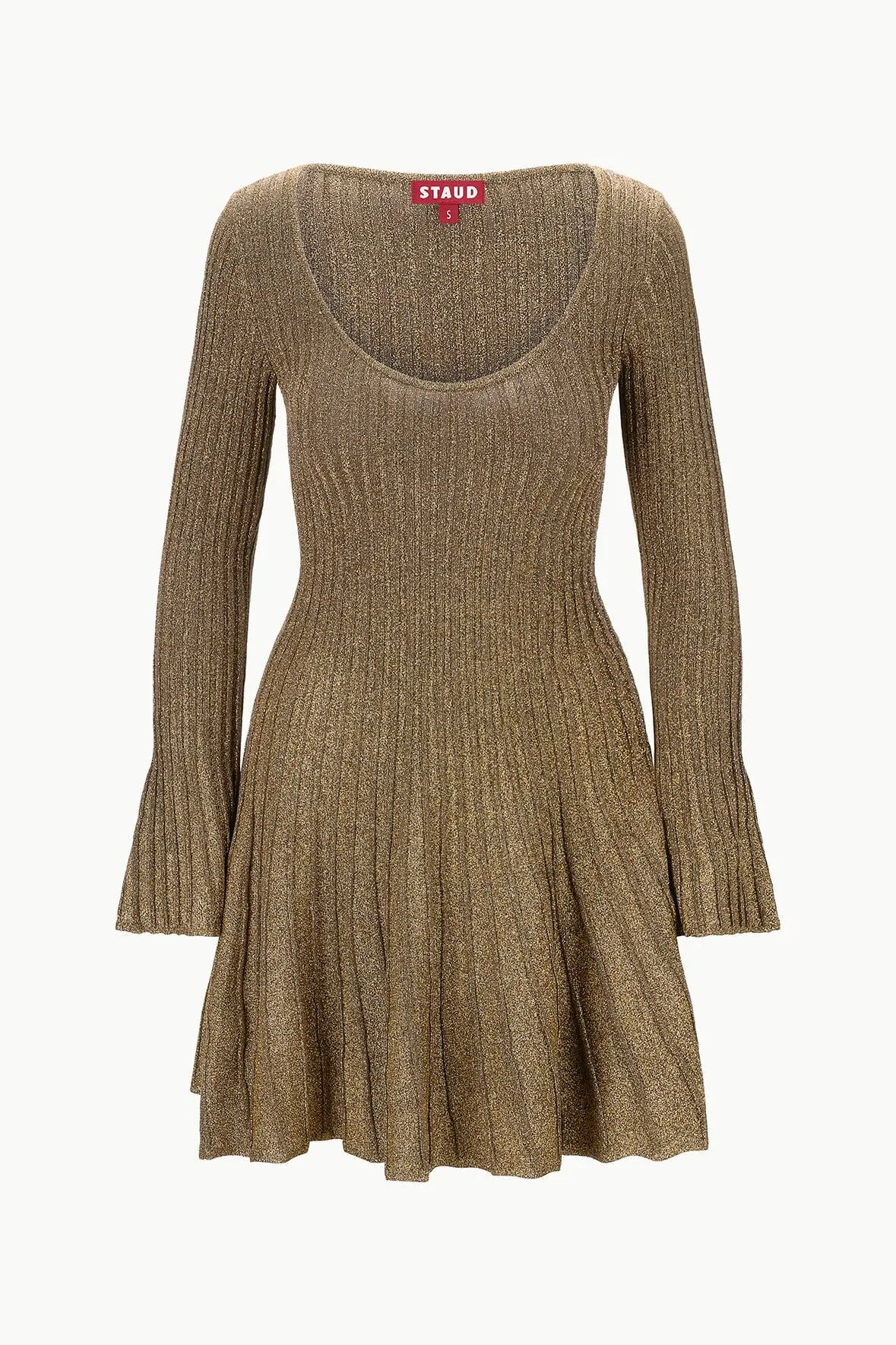 RAQUEL DRESS | METALLIC GOLD