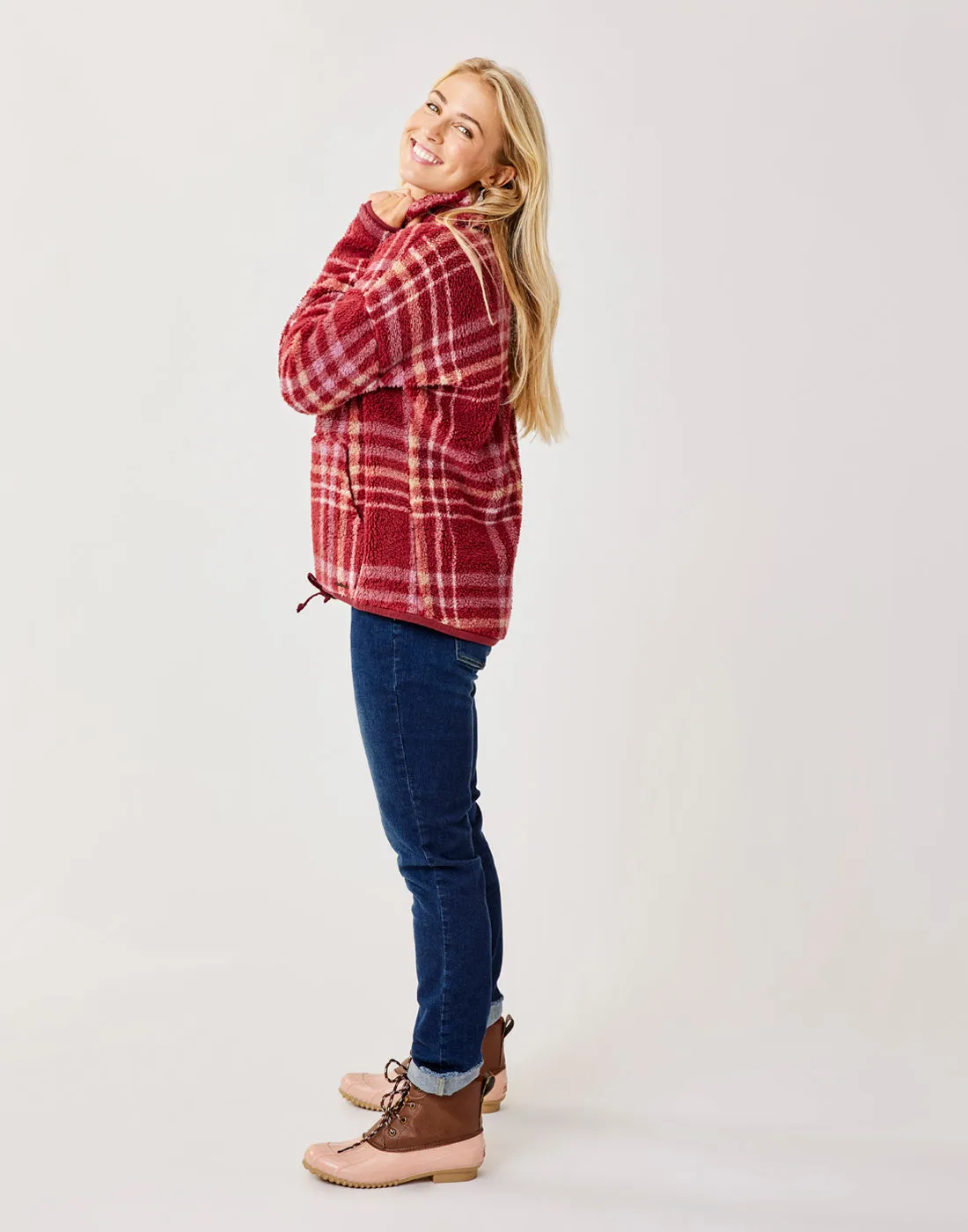 Roley Cowl: Brick Plaid