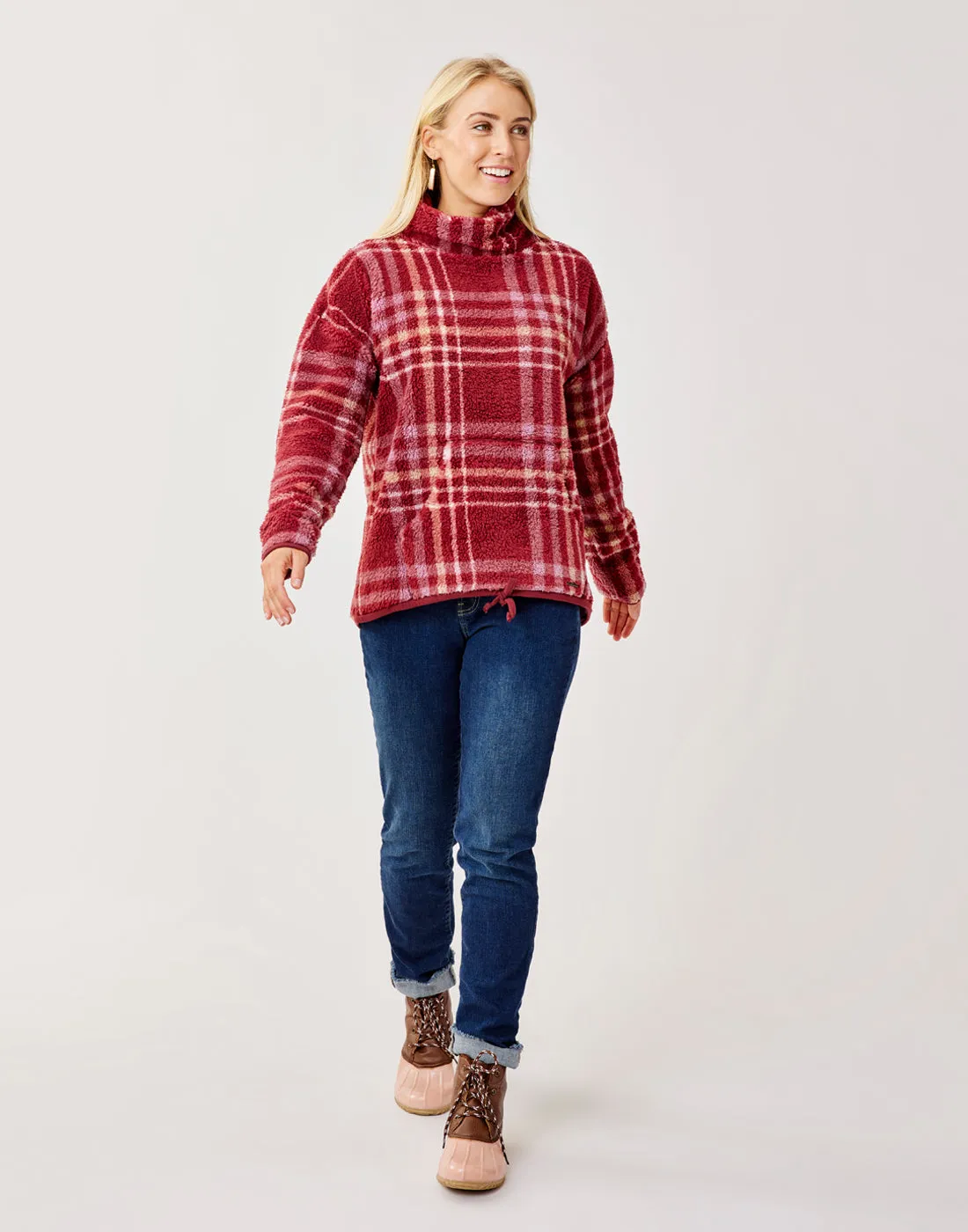 Roley Cowl: Brick Plaid