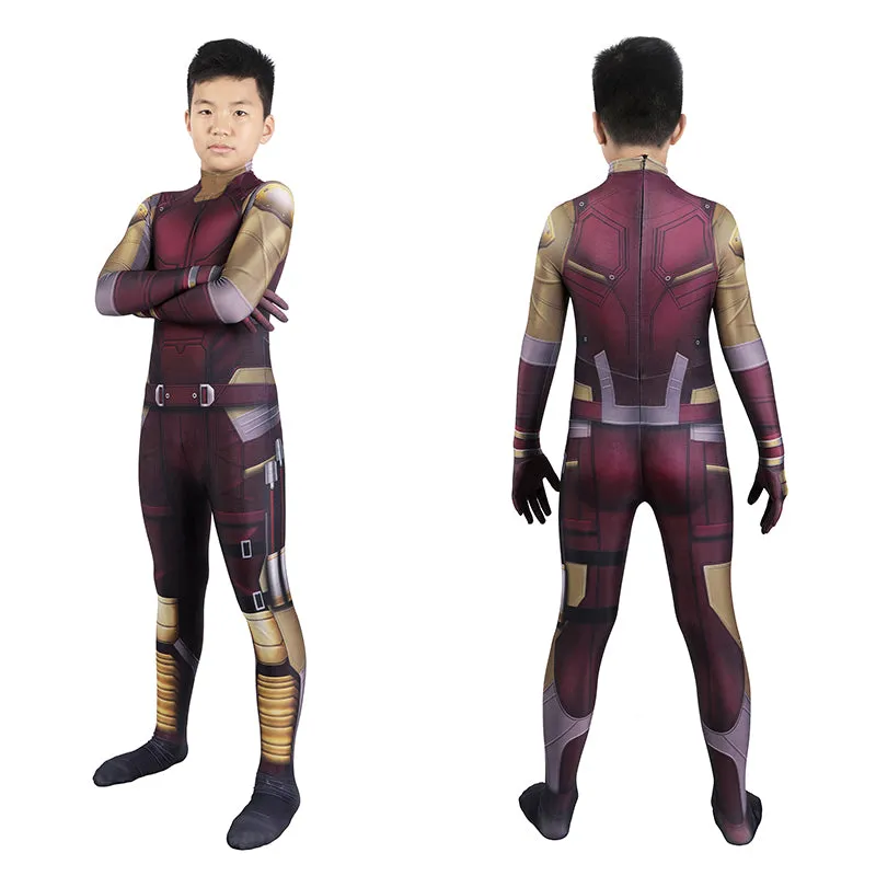She-Hulk Daredevil Cosplay MaleMatt Murdock Costume Superhero Daredevil Kids Jumpsuit
