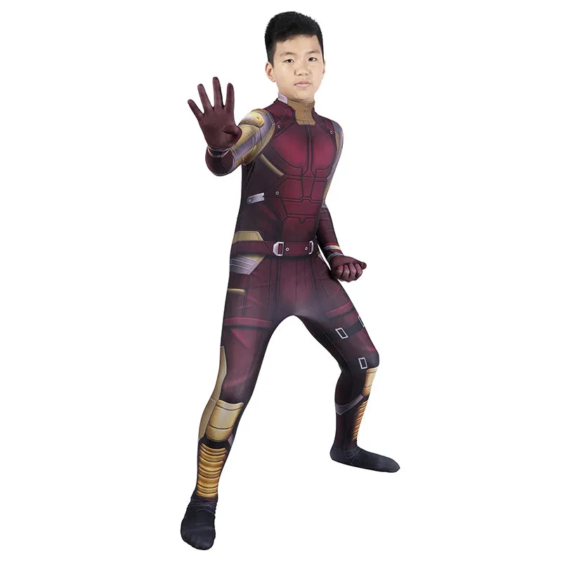 She-Hulk Daredevil Cosplay MaleMatt Murdock Costume Superhero Daredevil Kids Jumpsuit