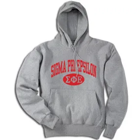 Sigma Phi Epsilon Hoodie, Printed Vertical Arc Design - G185 - CAD