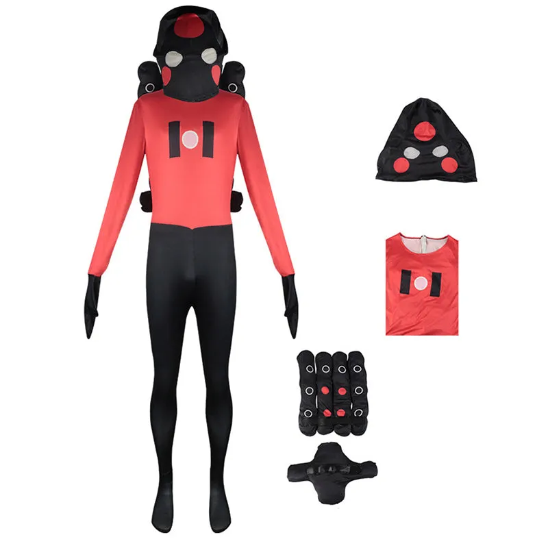 Skibidi Toilet Cosplay Costume Cameramen TV man Speakerman Jumpsuit Halloween Outfits BEcostume