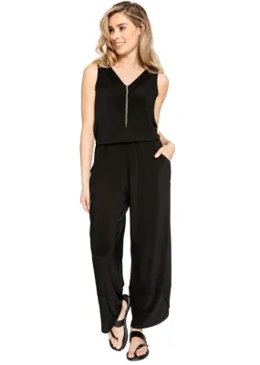 Sleeveless Zest Jumpsuit Style 28103 Color Black