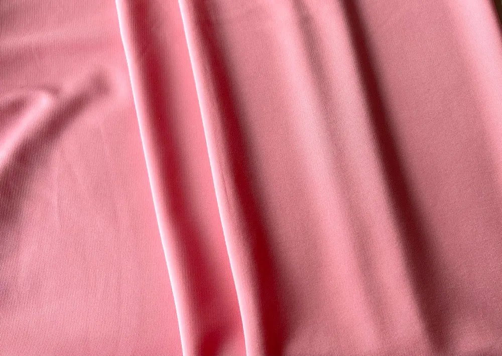 Smooth & Soft Soft Coral Polyester Blend Jersey Knit