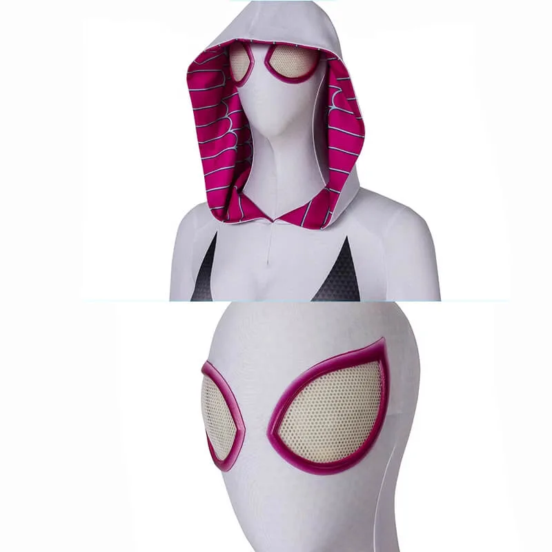 Spider-Man Into the Spider-Verse Gwen Stacy Bodysuit Cosplay Costume Becostume