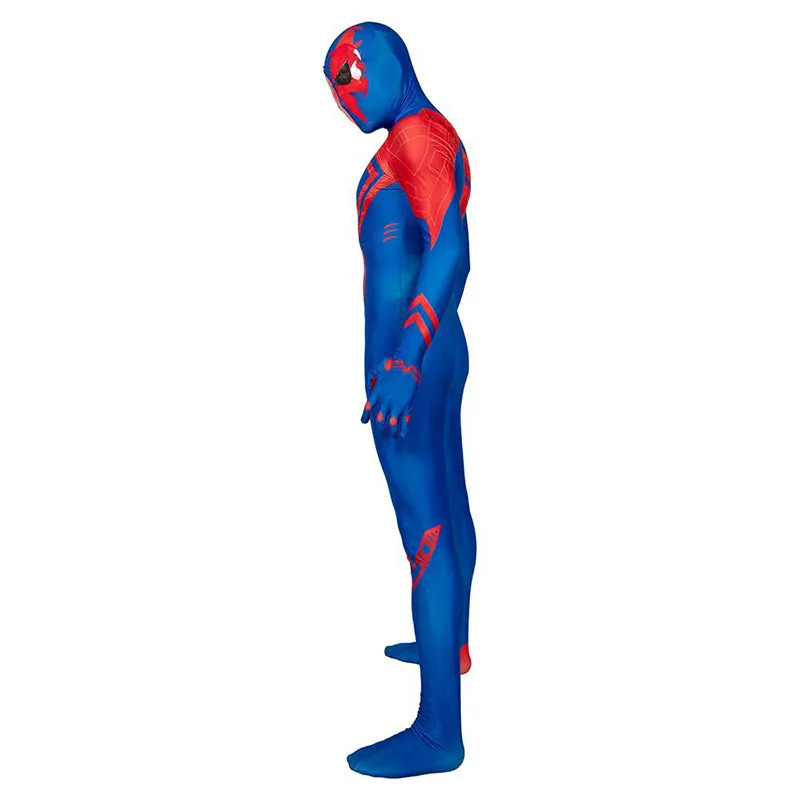 Spider-Verse Jumpsuit The Spider-Verse Spiderman 2099 Cosplay Costume Bodysuit BEcostume