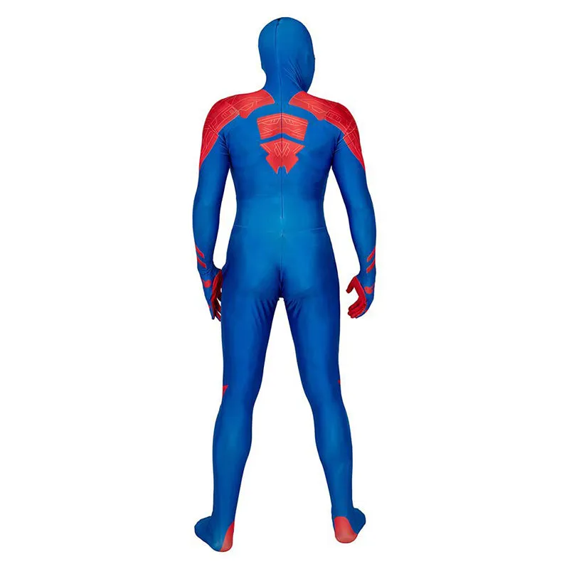 Spider-Verse Jumpsuit The Spider-Verse Spiderman 2099 Cosplay Costume Bodysuit BEcostume