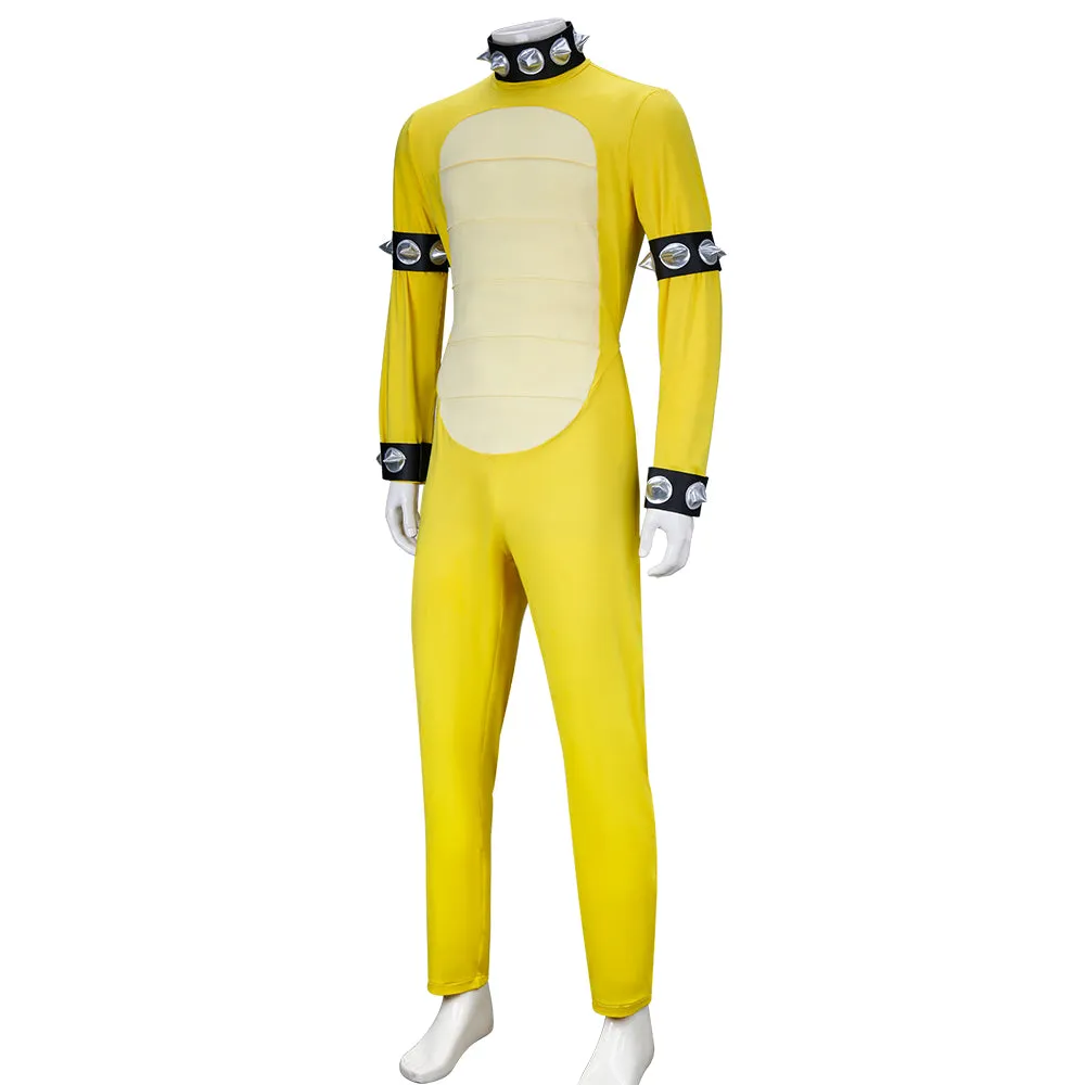 Super Mario Bowser King Koopa Cosplay Costume Jumpsuit