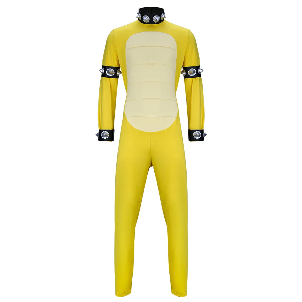 Super Mario Bowser King Koopa Cosplay Costume Jumpsuit
