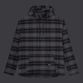 Tartan Hoodie Black
