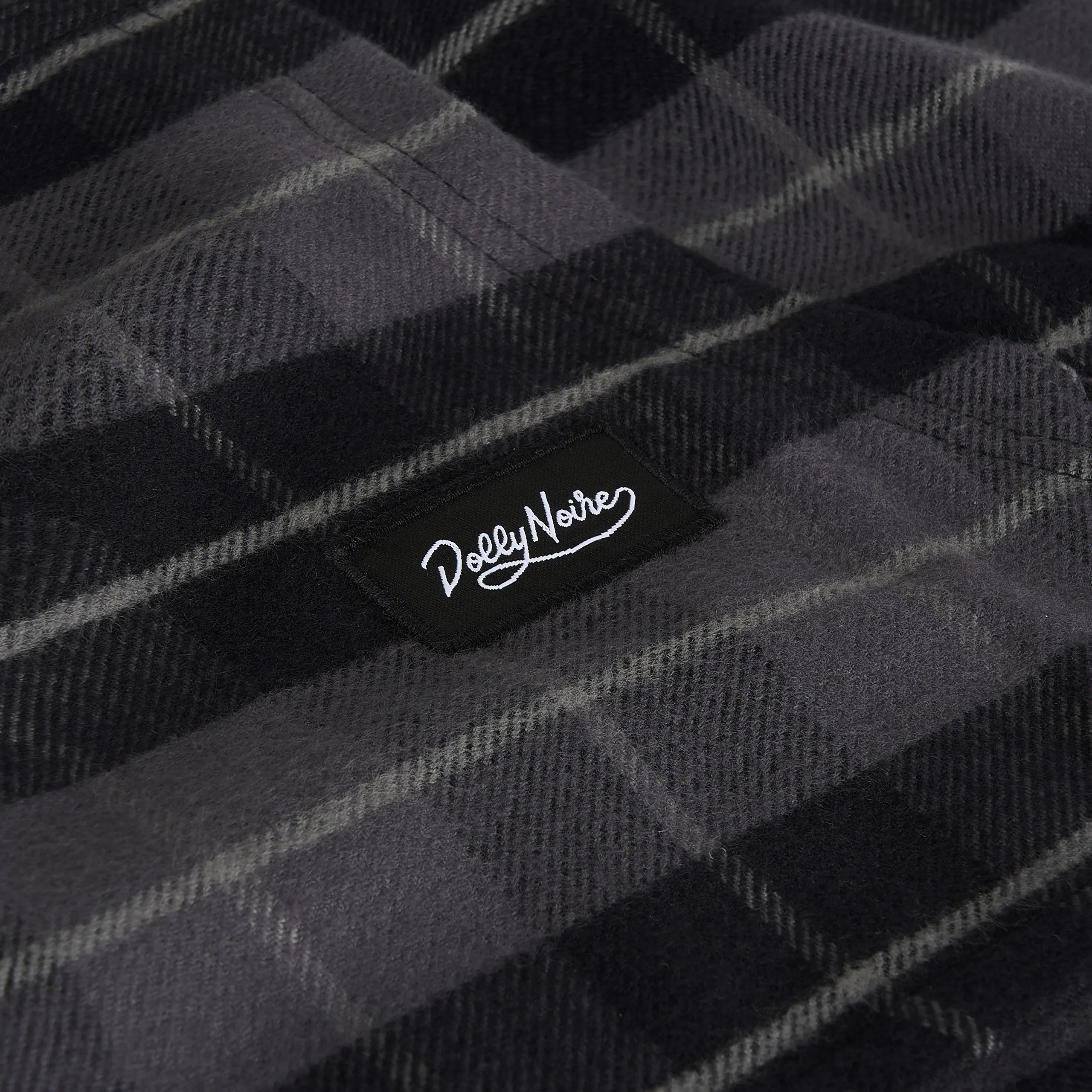 Tartan Hoodie Black