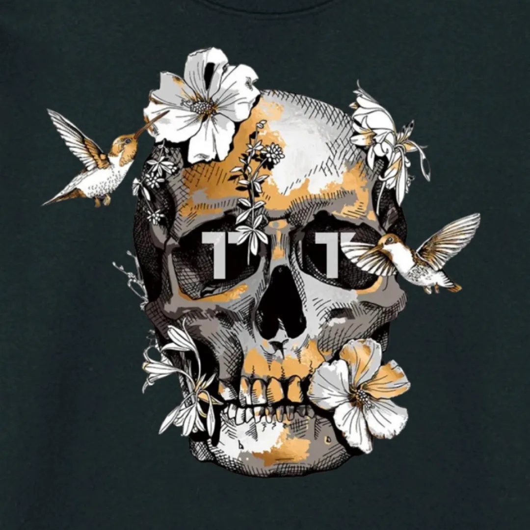 Tenacious 'Bird Skull' Black Sweatshirt