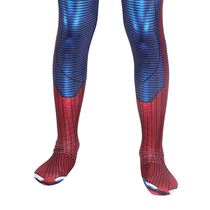 The Amazing Spider-Man PS5 Cosplay Costume Kids Peter Parker Jumpsuit Halloween Suit