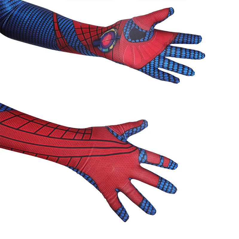 The Amazing Spider-Man PS5 Cosplay Costume Kids Peter Parker Jumpsuit Halloween Suit
