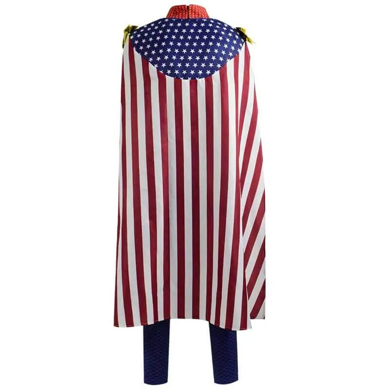 The Boys Homelander Costumes Halloween Cosplay Outfits for Men