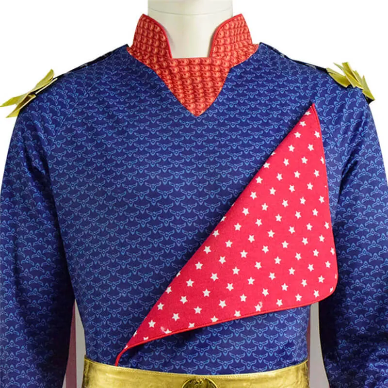 The Boys Homelander Costumes Halloween Cosplay Outfits for Men