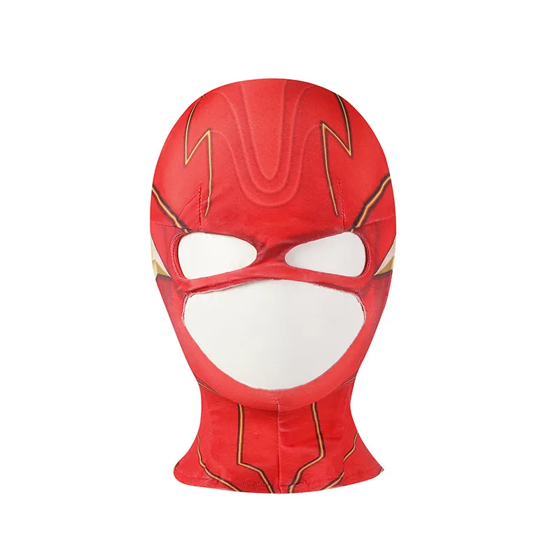The Flash Barry Allen Cosplay Costume Superhero Flashpoint Jumpsuit For Kids Halloween Suit
