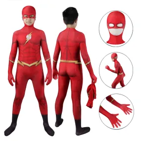 The Flash Season 8 Cosplay Costume Kids Jason Garrick Jumpsuit Halloween Carnival Suit