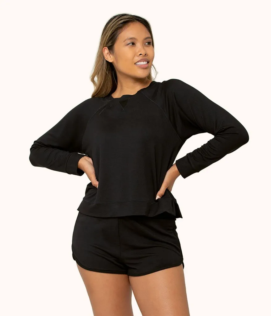 The Terry-Soft Short Set Bundle: Jet Black