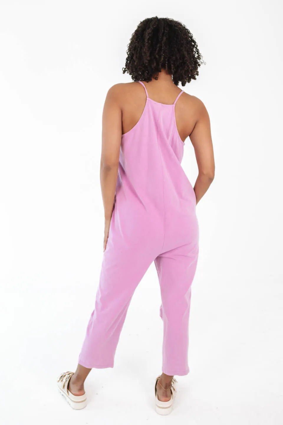 Travel Light Jumpsuit - Pink