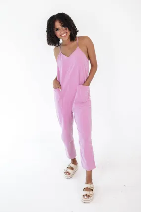 Travel Light Jumpsuit - Pink