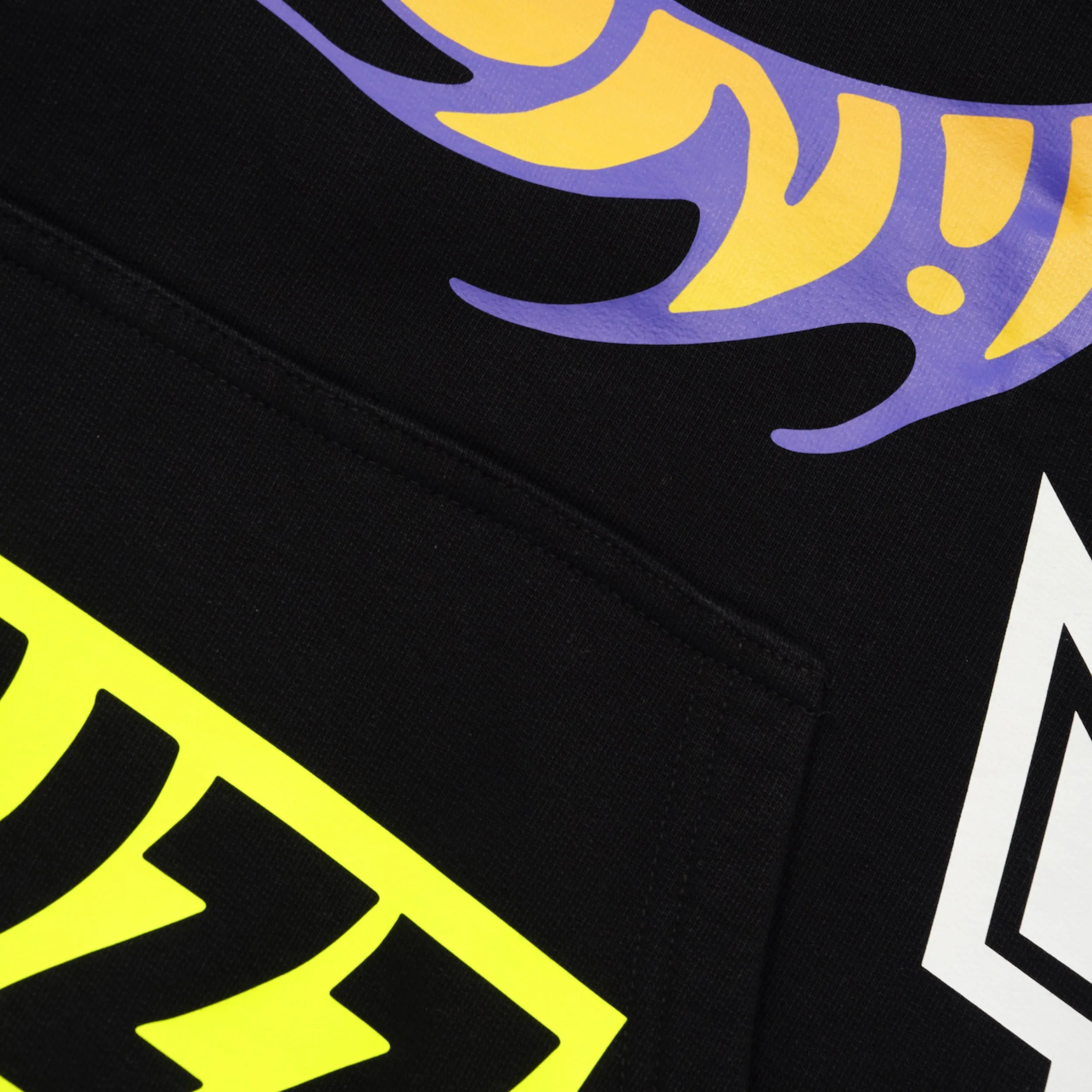 Trip Out Pullover, Acid Black