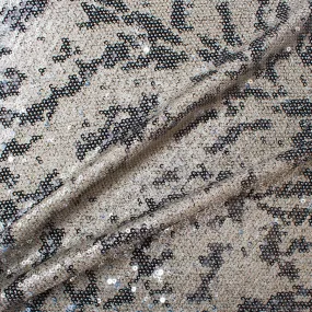 Two-Tone 'Animal' Sequinned Tulle