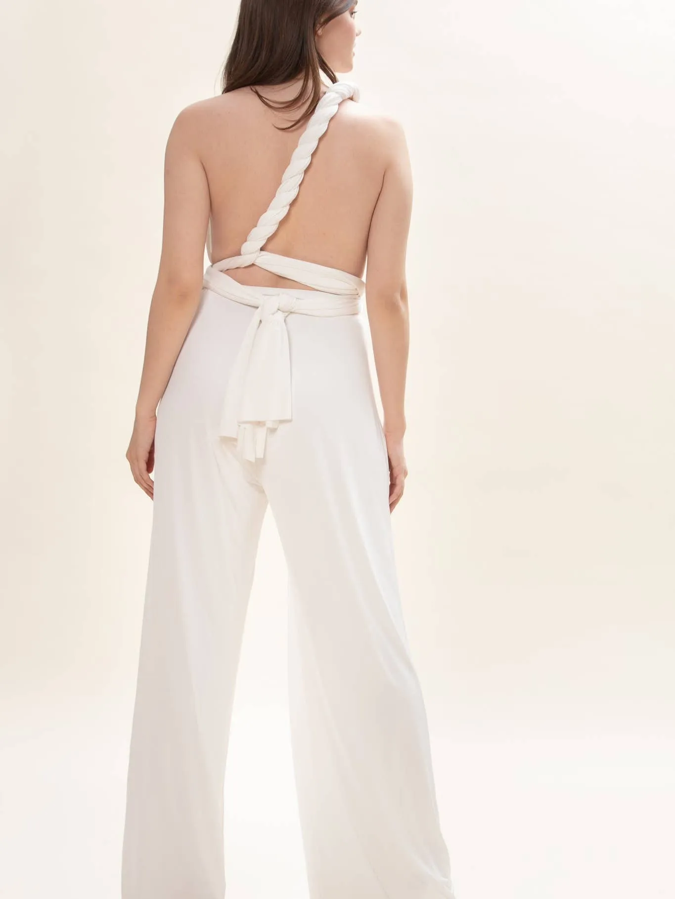 Twobirds New York / Civil Union Ivory Jumpsuit