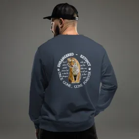 Unisex organic sweatshirt, Tiger's Voices