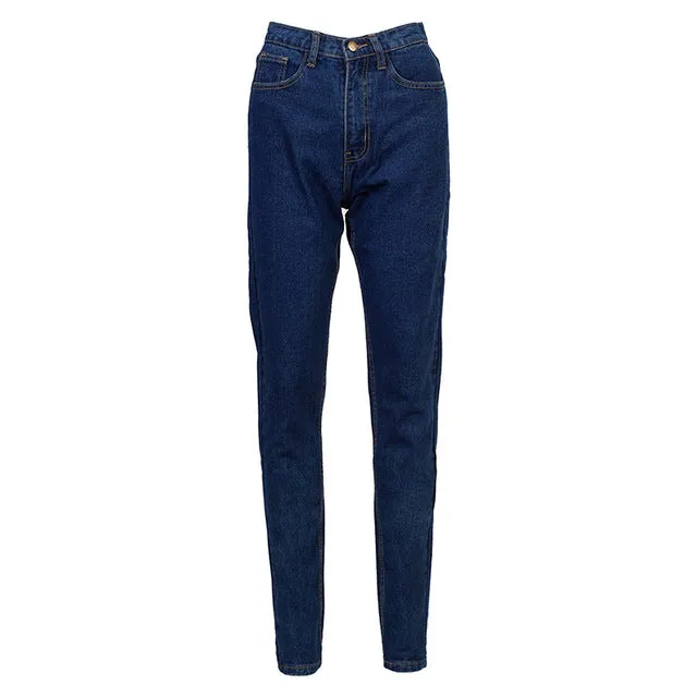 VenusFox Basic High Waist Vintage Jeans