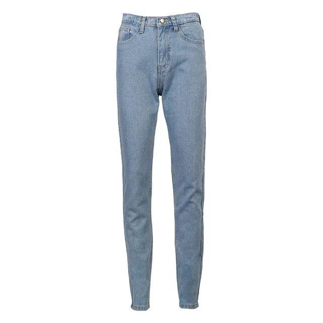 VenusFox Basic High Waist Vintage Jeans