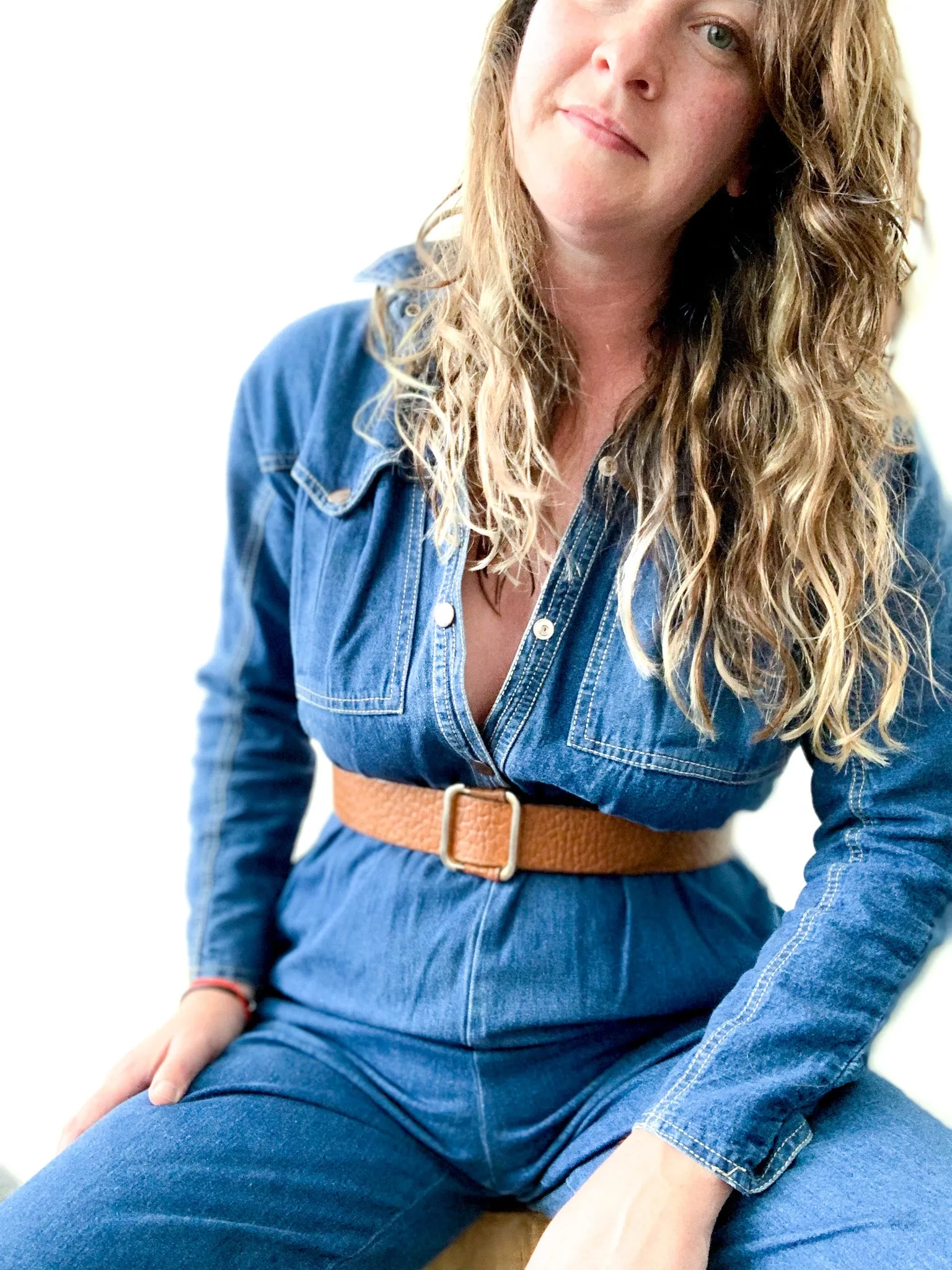 Vintage Denim Jumpsuit
