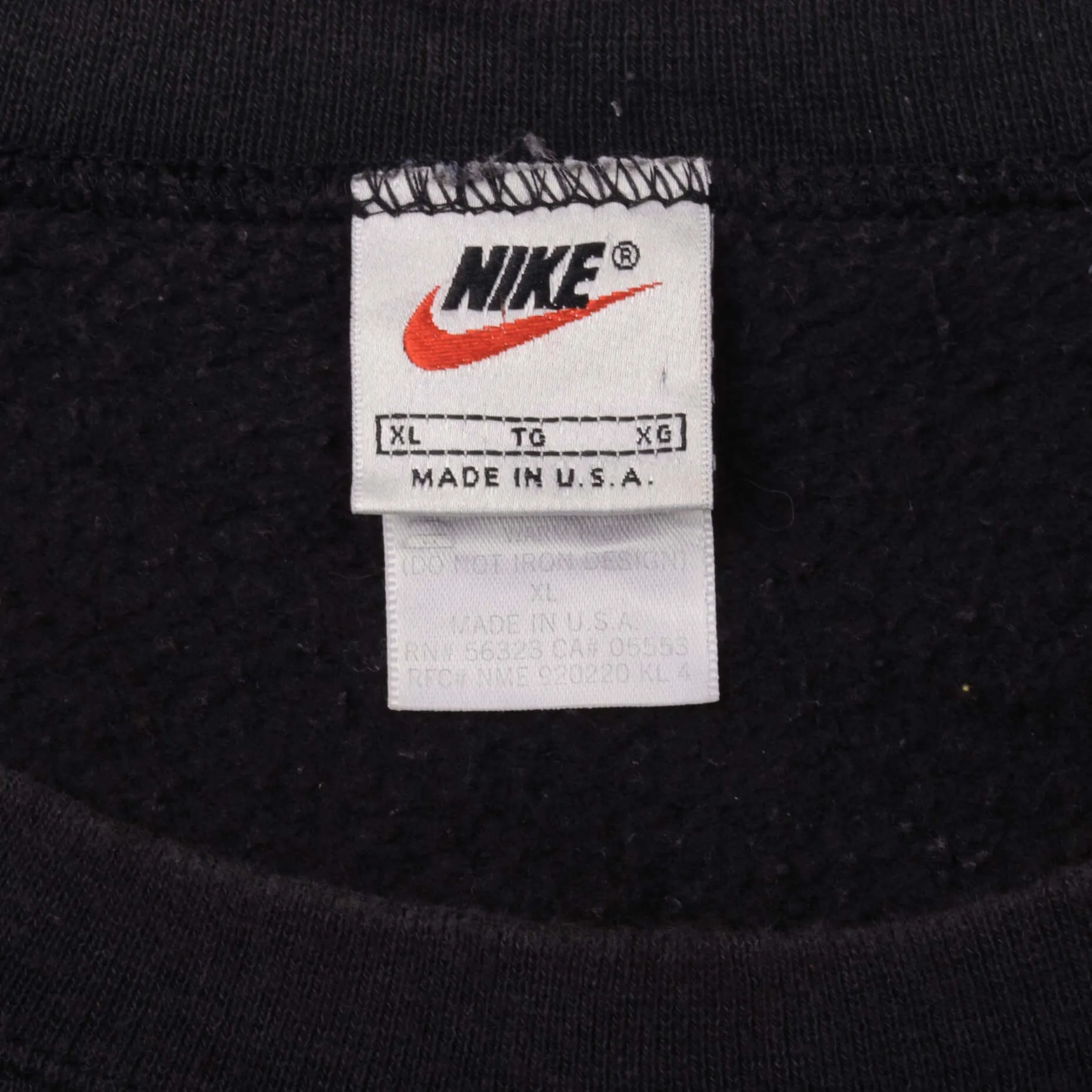 VINTAGE NIKE AIR SWEATSHIRT 1990S SIZE XL MADE IN USA