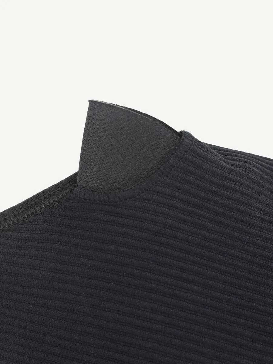 Wholesale High Stretchy Seamless Sling Tummy Control Jumpsuit Removable cup pads