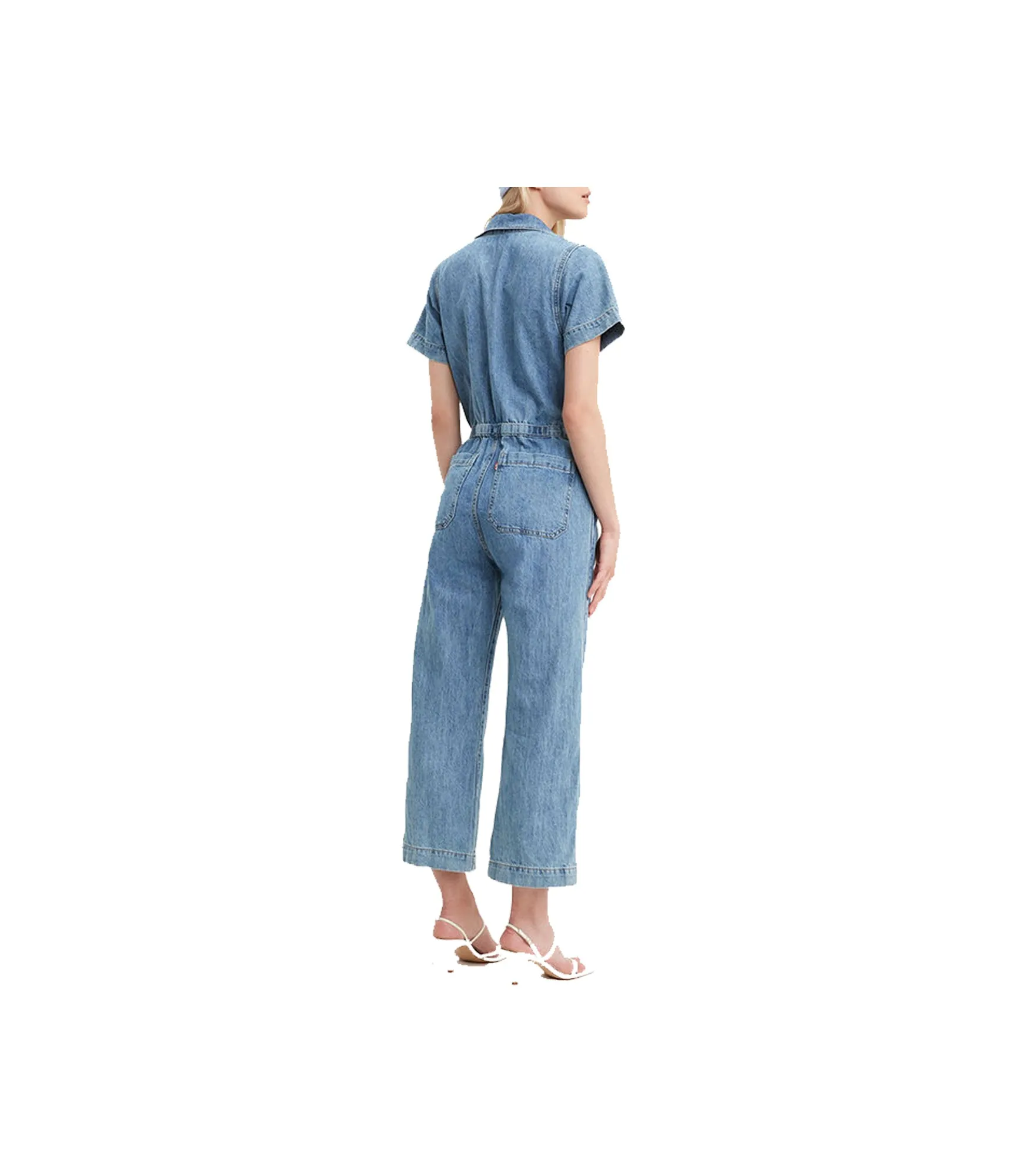 Wide Leg Jumpsuit Indigo