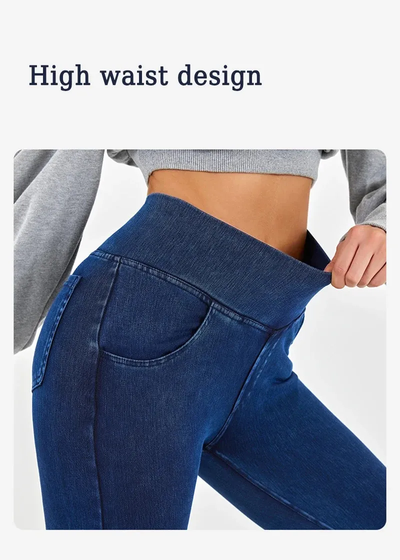 Women's Denim flare pants