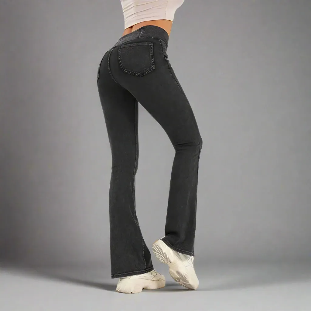 Women's Denim flare pants