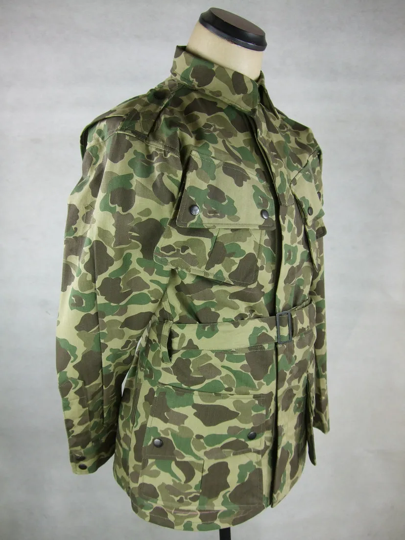 WWII US M42 Airborne Camo HBT Jumpsuit Jacket Tunic