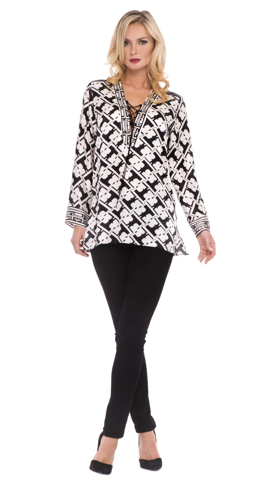 Z Sadie Silk Tunic